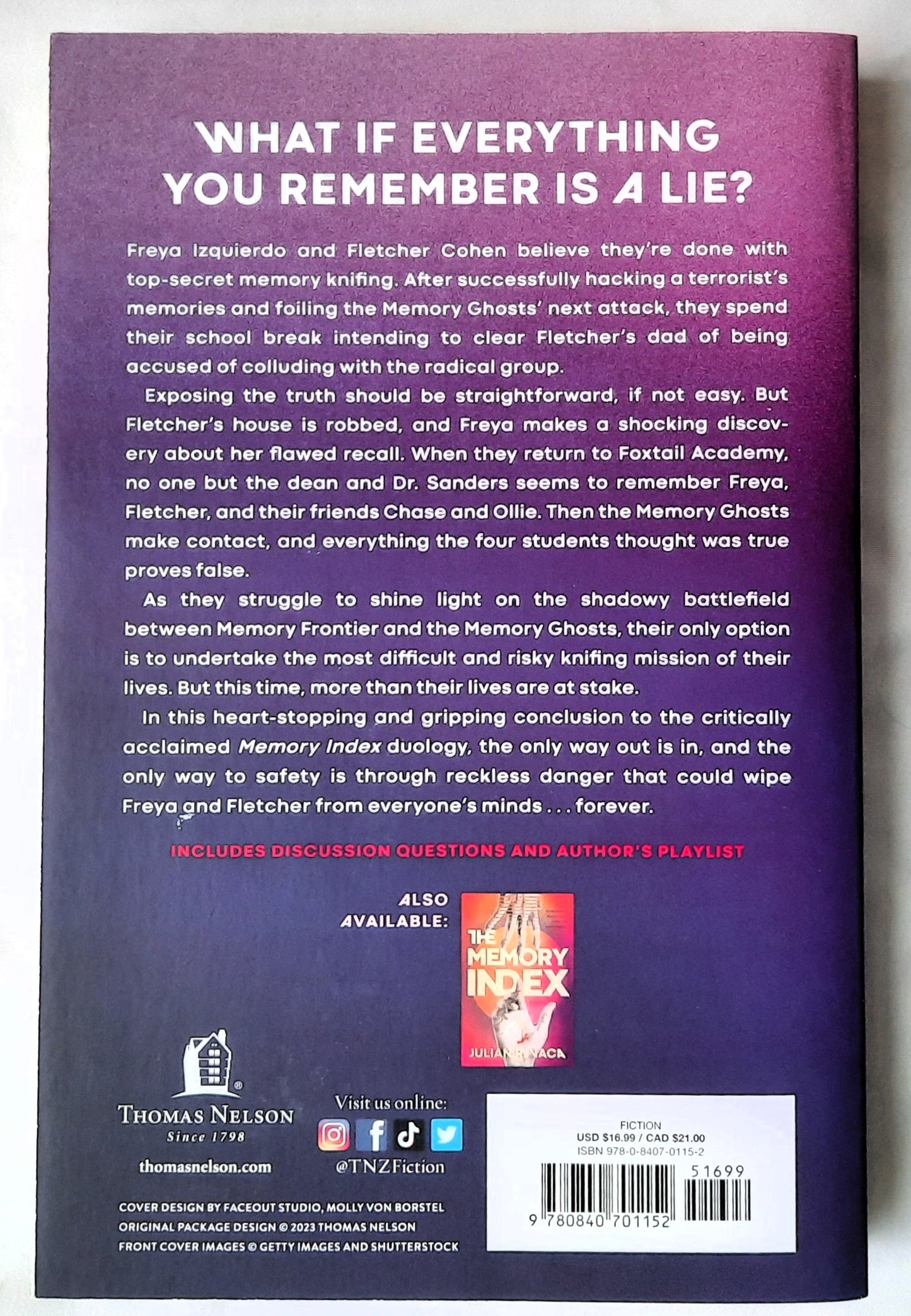 The Recall Paradox #2 by Julian R. Vaca (New, 2023, Pbk, 406 pages, Thomas Nelson)