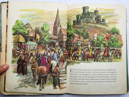 Adventures of Robin Hood by Eleanor Graham Vance; Jay Hyde Barnum; Howard Pyle (Acceptable, 1953, HC, Random House)