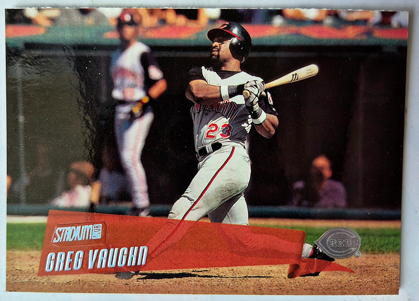 Vaughn Greg Cincinnati Reds Outfield #182 Topps 2000 Stadium Club  Baseball Card