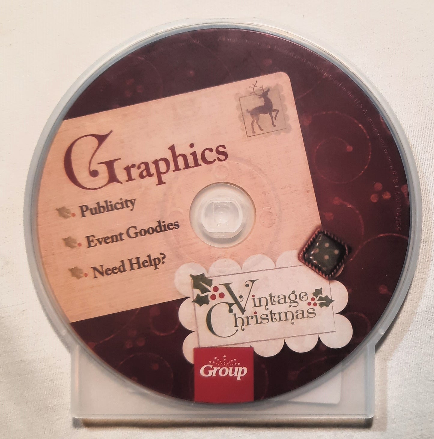 Vintage Christmas: Women's Holiday Event Kit CD-ROM (Like new, 2013, Group Publishing)