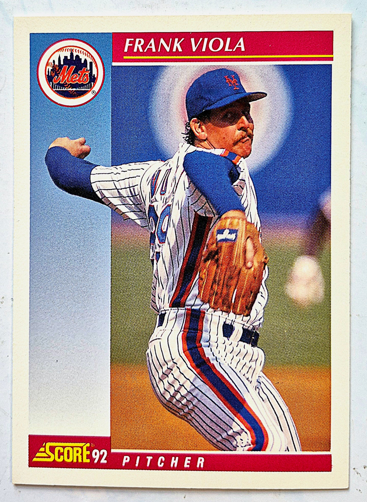 Bewertung '92 Bob Tewksbury Pitcher Saint Louis Cardinals #282 Baseballkarte Near Mint