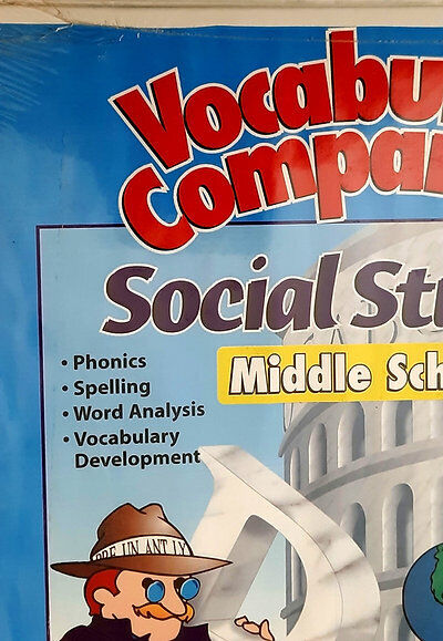 Vocabulary Companion Social Studies Middle School Version 3.0 Visions Technology in Education NEW, 2016