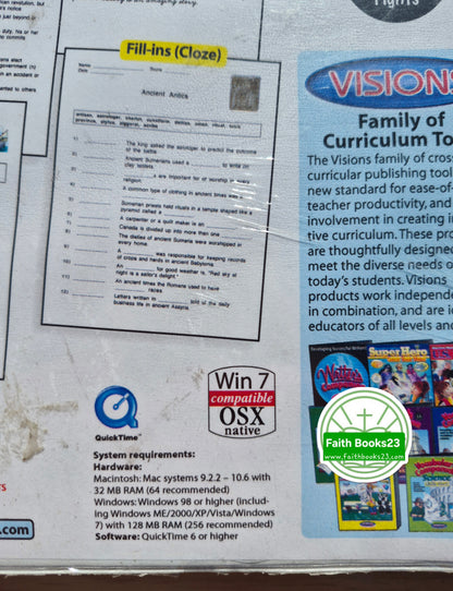 Vocabulary Companion Social Studies Mittelstufe Version 3.0 Visions Technology in Education NEU, 2016