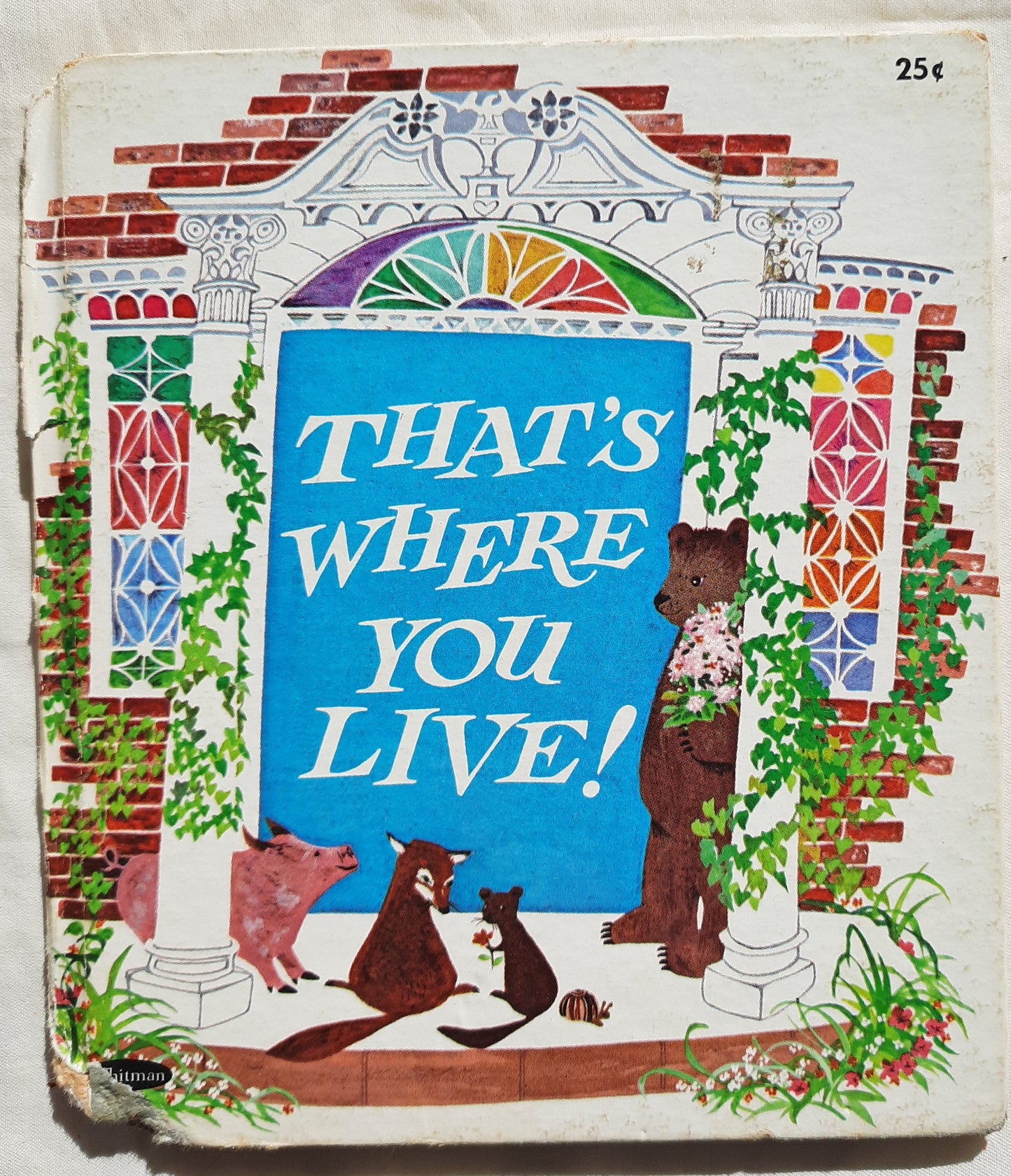 That's Where You Live! by Mary Prescott Vogels; Betty Fraser (Good, 1970, HC, Whitman Publishing)