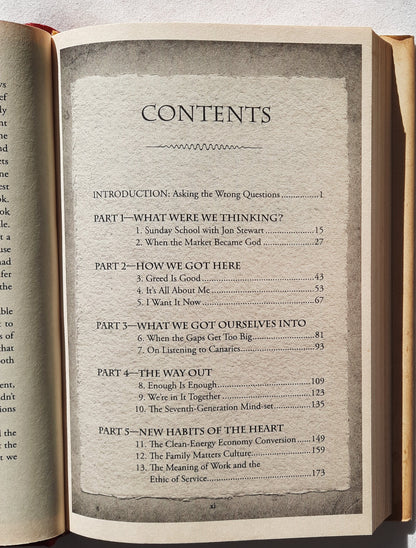 Rediscovering Values on Wall Street, Main Street, and Your Street by Jim Wallis (Very good, 2010, HC, 255 pages, Howard Books)