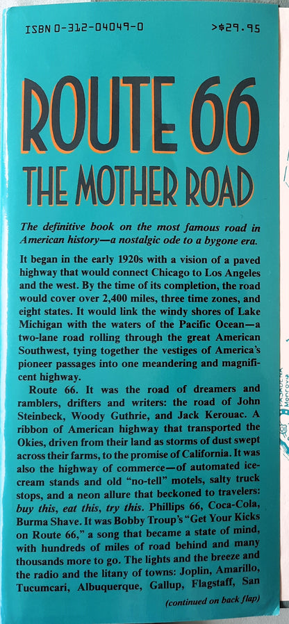 Route 66: The Mother Road by Michael Wallis (Very good, 1990, HC, 243 pages, St. Martin's Press)