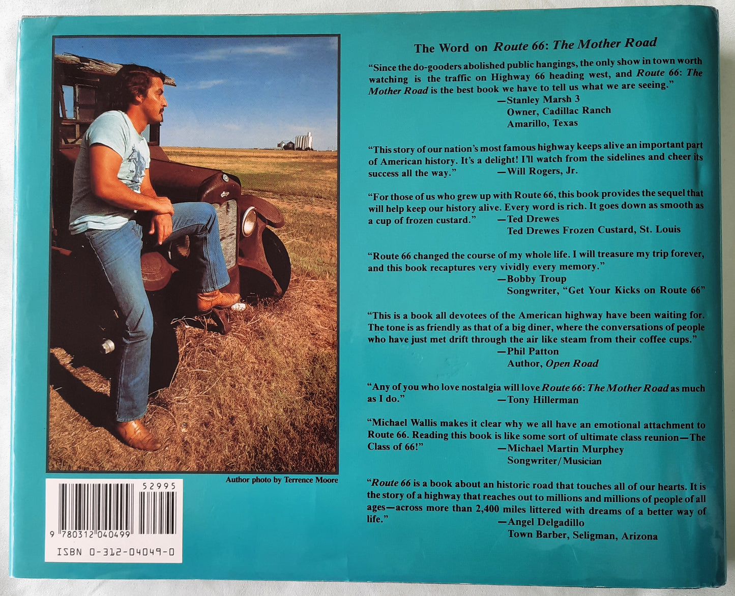 Route 66: The Mother Road by Michael Wallis (Very good, 1990, HC, 243 pages, St. Martin's Press)