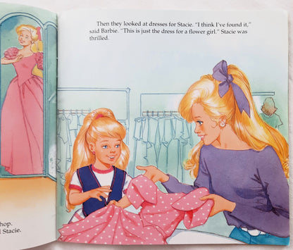 Dear Barbie: The Wonderful Wedding by Jean Waricha (Good, 1996, Pbk, 24 pages, Golden Press)