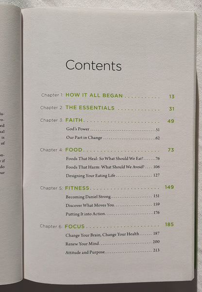The Daniel Plan: 40 Days to a Healthier Life by Rick Warren; Daniel Amen; Mark Hyman (Very good, 2013, HC, 362 pages, Zondervan)