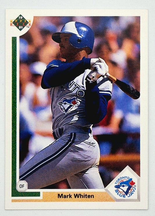 Whiten Mark Toronto Blue Jays #561 Outfield Upper Deck 1991 Baseball Card