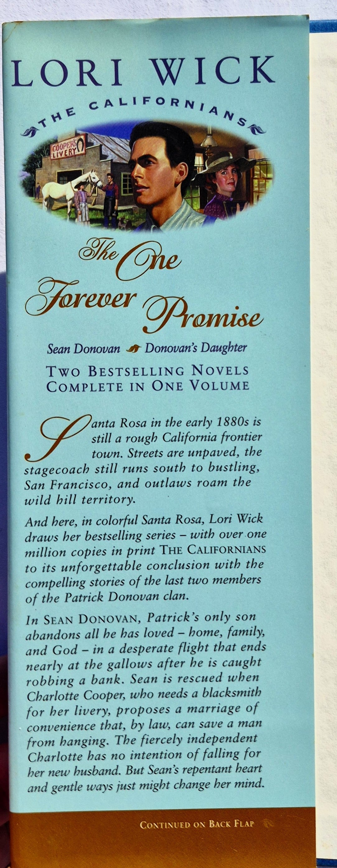 The Once Forever Promise by Lori Wick (The Californians, Gut, 1999, Gebundene Ausgabe, 460 Seiten, Inspirational Press)