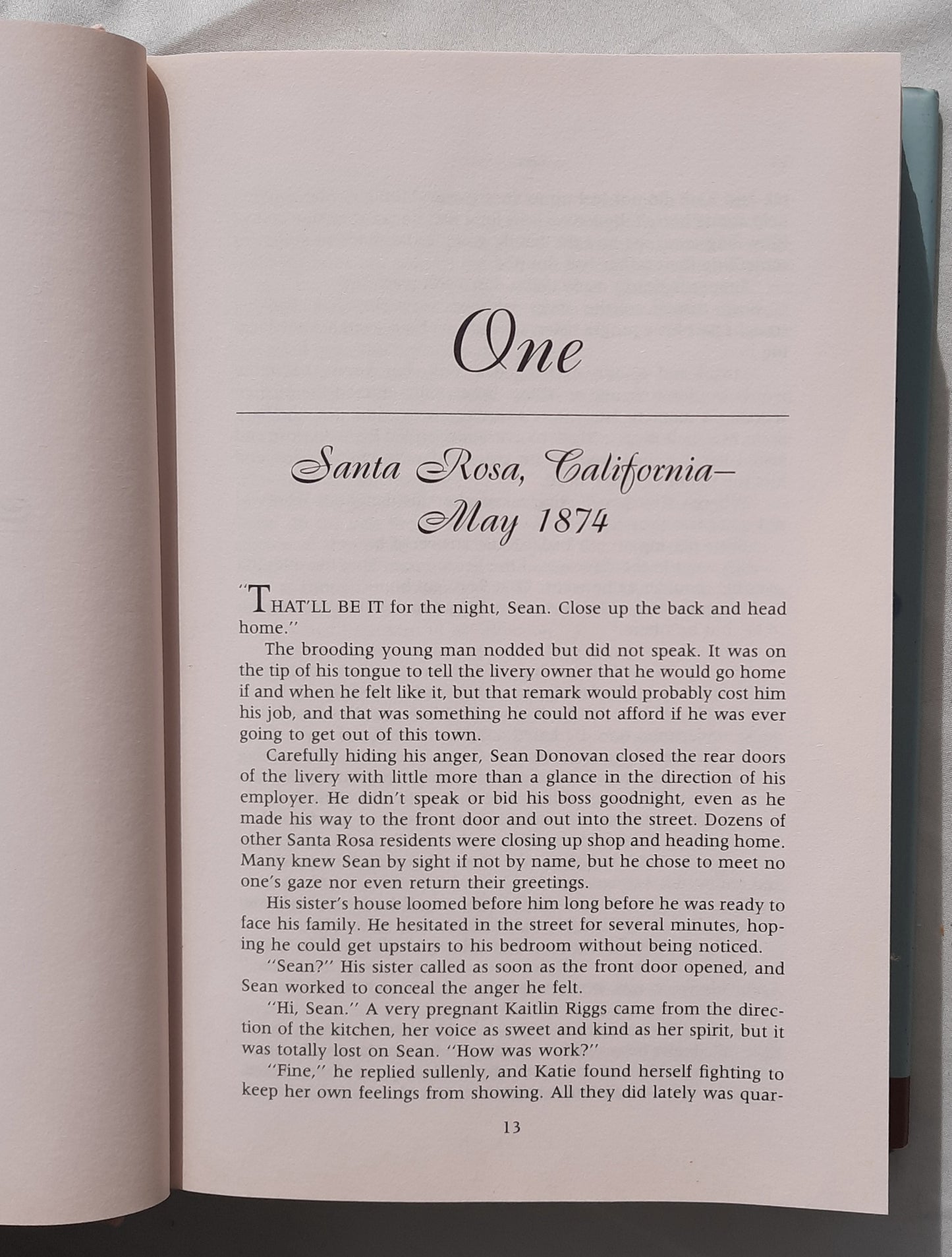 The One Forever Promise by Lori Wick (The Californians #3 & #4, Very good, 1999, HC, 460 pages, Inspirational Press)