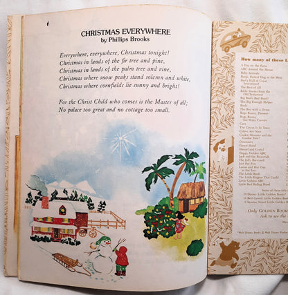 My Christmas Treasury by Gale Wiersum; Sylvia Emrich (Golden Press, Very good, 1980, HC, 24 pages, Western Publishing)