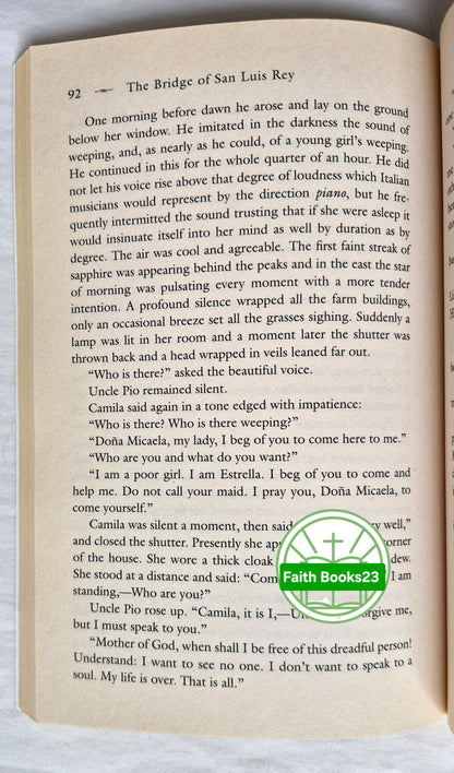 Die Brücke von San Luis Rey von Thornton Wilder (Sehr gut, 1998, Taschenbuch, 138 Seiten, Perennial Classics
