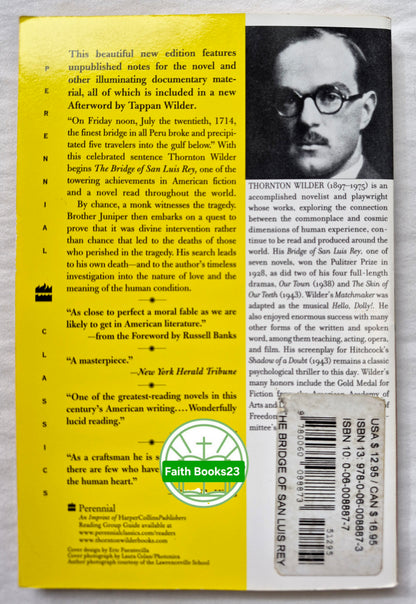 Die Brücke von San Luis Rey von Thornton Wilder (Sehr gut, 1998, Taschenbuch, 138 Seiten, Perennial Classics