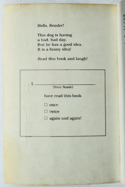 I Hate My Bow! by Hans Wilhelm (Hello Reader! Level 1, Good, 1995, Pbk, 32 pages, Scholastic)