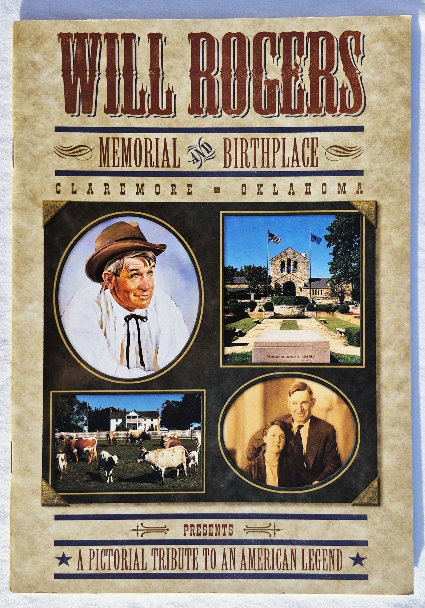 A Pictorial Tribute to An American Legend: Will Rogers by K'Raveill (Sehr gut, 32 Seiten, Broschur)