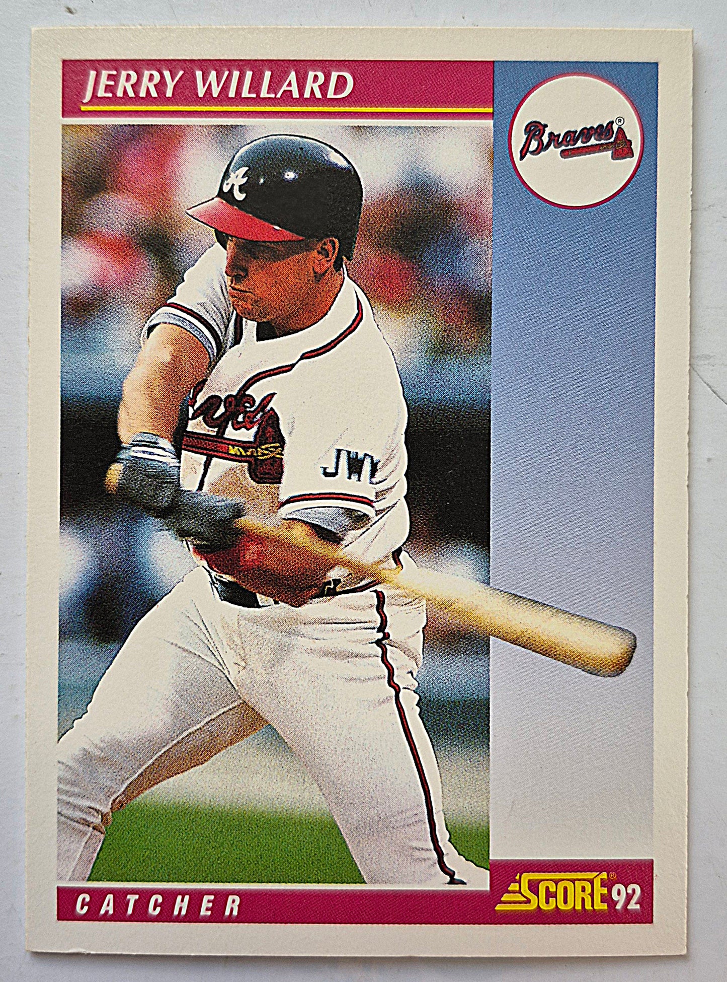 Bewertung '92 Bob Tewksbury Pitcher Saint Louis Cardinals #282 Baseballkarte Near Mint
