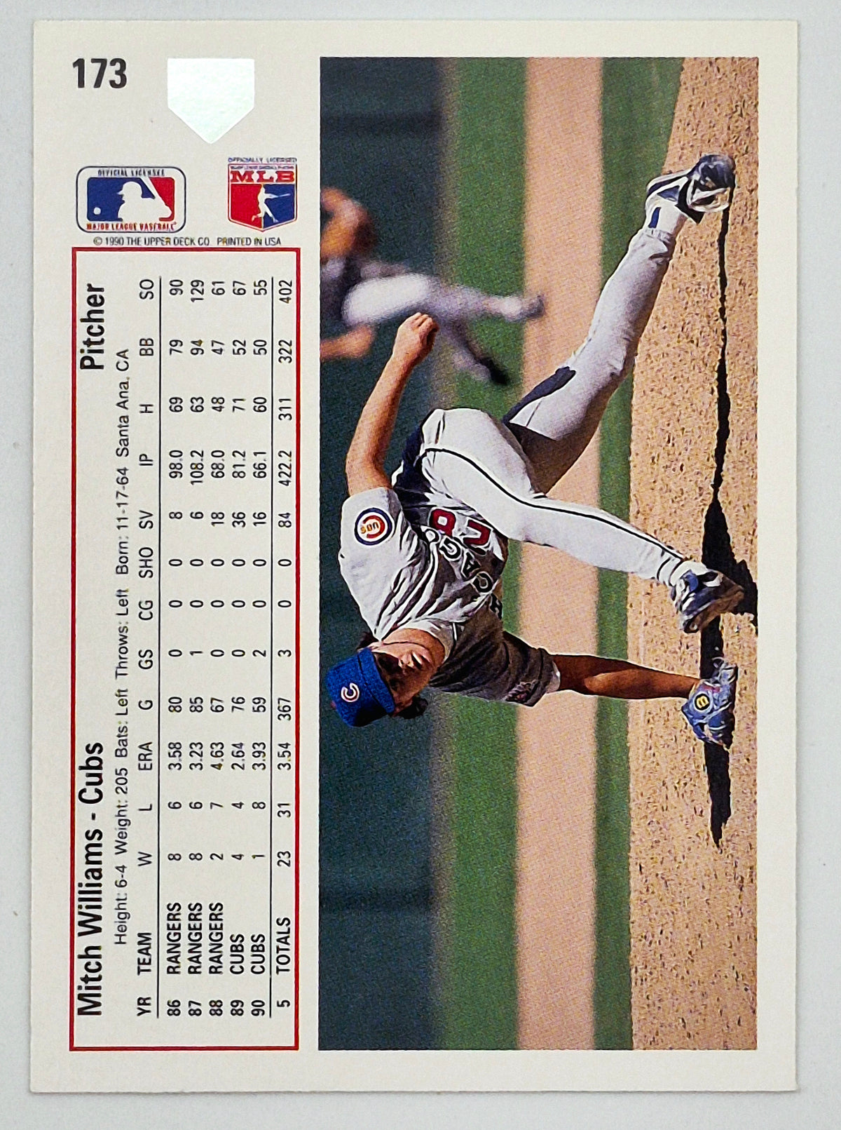 Bewertung '92 Julio Machado Milwaukee Brewers Relief Pitcher #353 Baseballkarte Nahezu Neuwertig