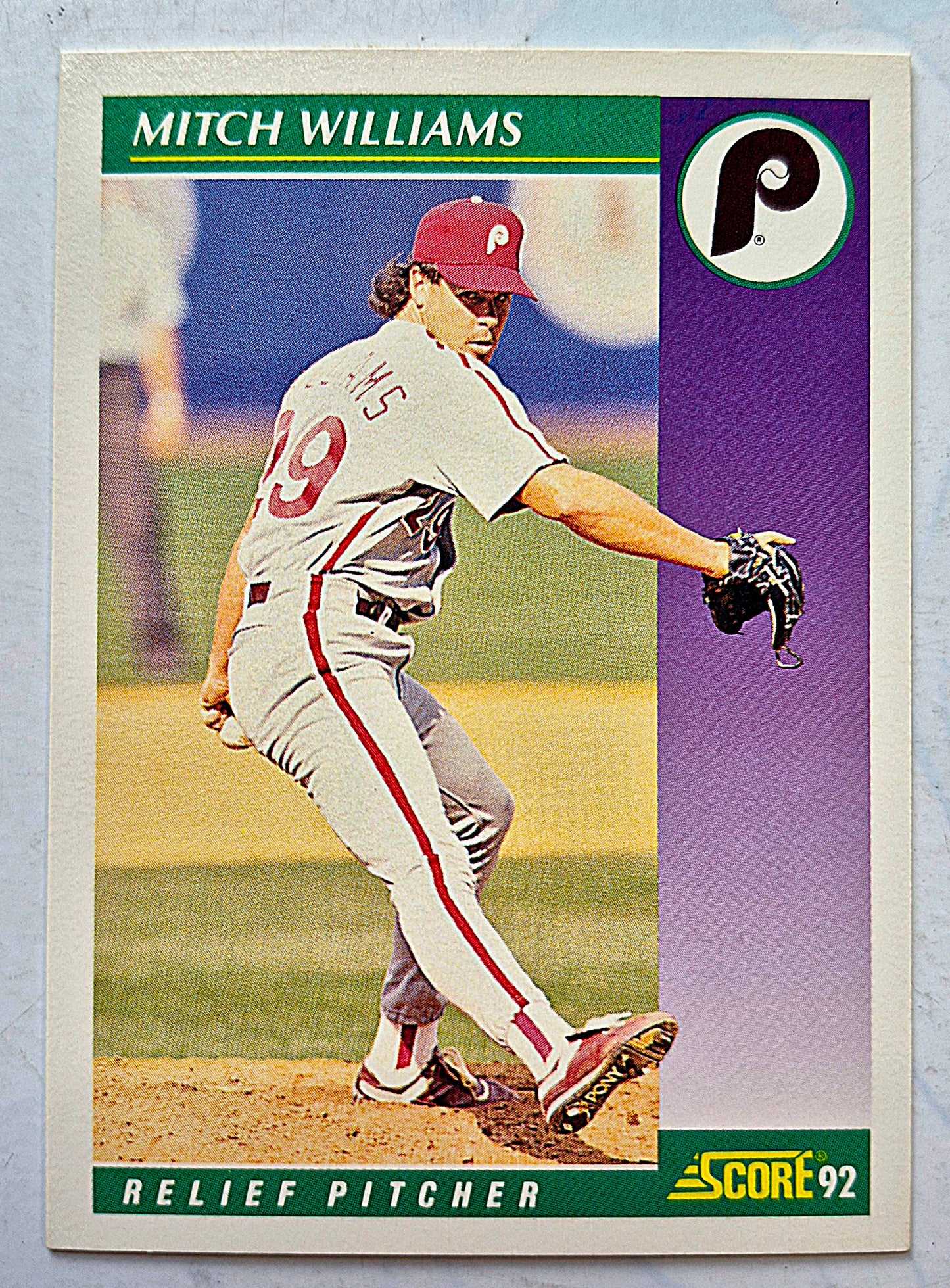 Bewertung „92 Milt Thompson St. Louis Cardinals Outfield #114 Baseballkarte Fast Neuwertig