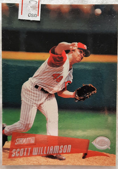 2000 Stadium Club Scott Williamson Cincinnati Reds #113 Baseball Card TOPPS