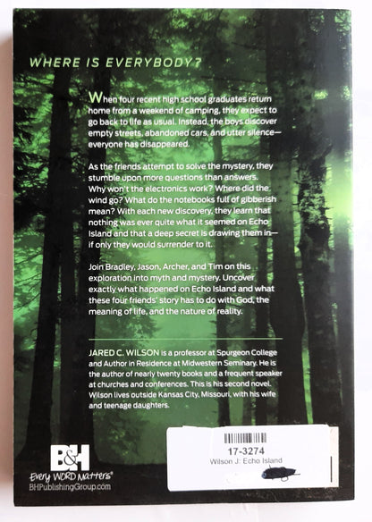 Echo Island by Jared C. Wilson (New, 2020, Pbk, 272 pages, B&H Kids)