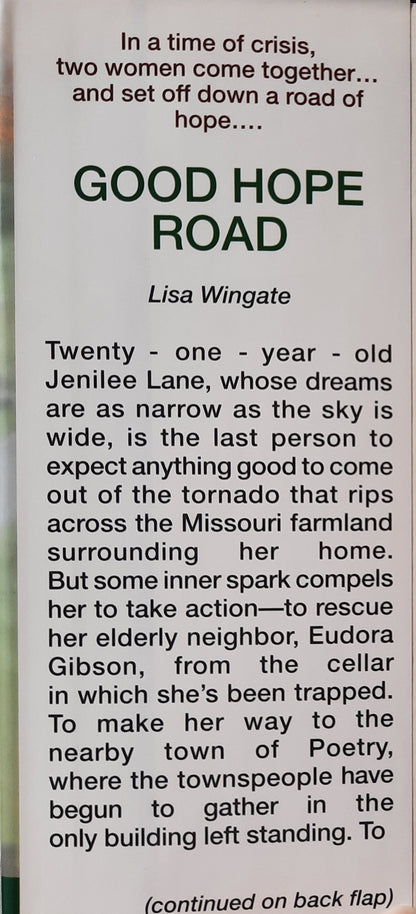 Good Hope Road by Lisa Wingate (Tending Roses #2, Very good, 2003, HC, 545 pages, Doubleday Large print)