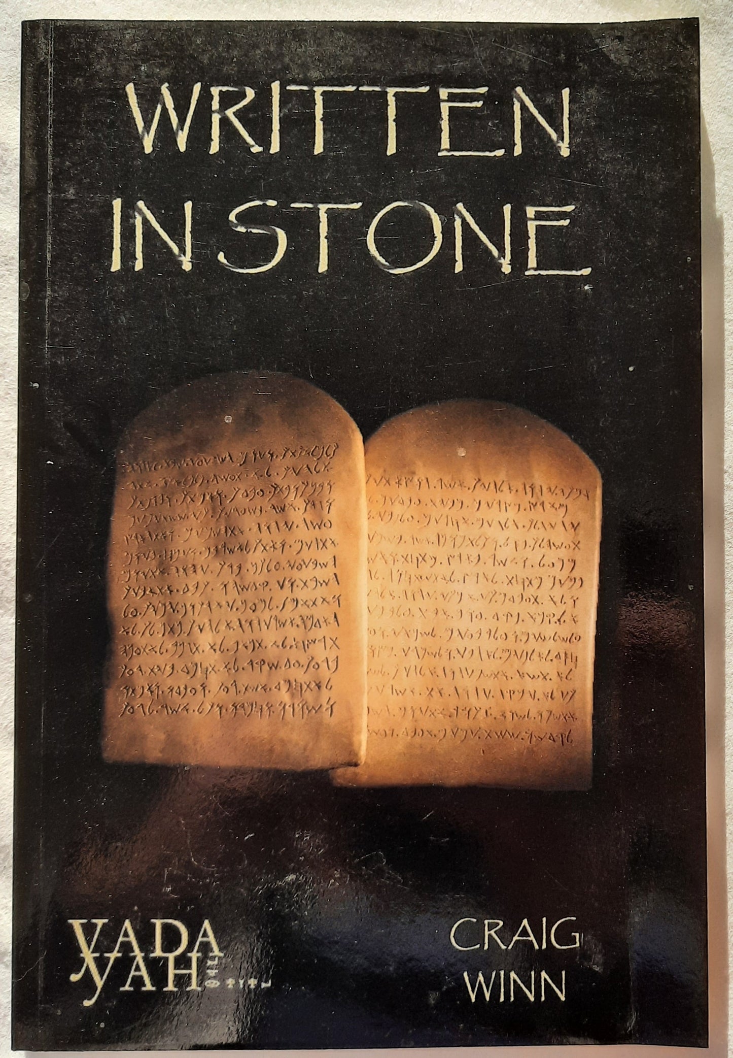 Written in Stone by Craig Winn (Yada Yahowah series, Like new, 2019, Pbk, 100 pages)