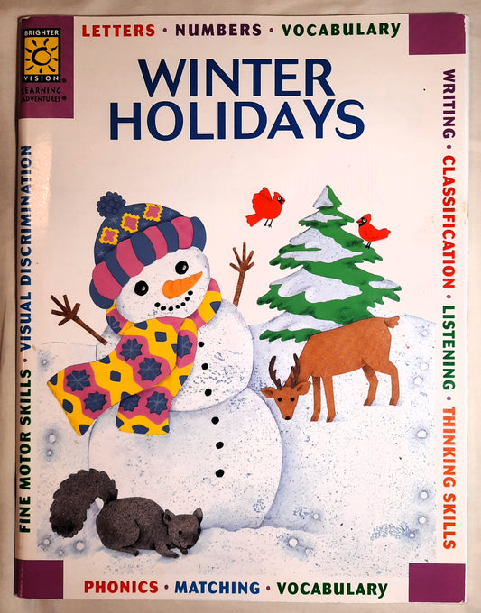 Winter Holidays by Catherine Hernandez (Very good, Brighter Vision, Pbk, 1995)