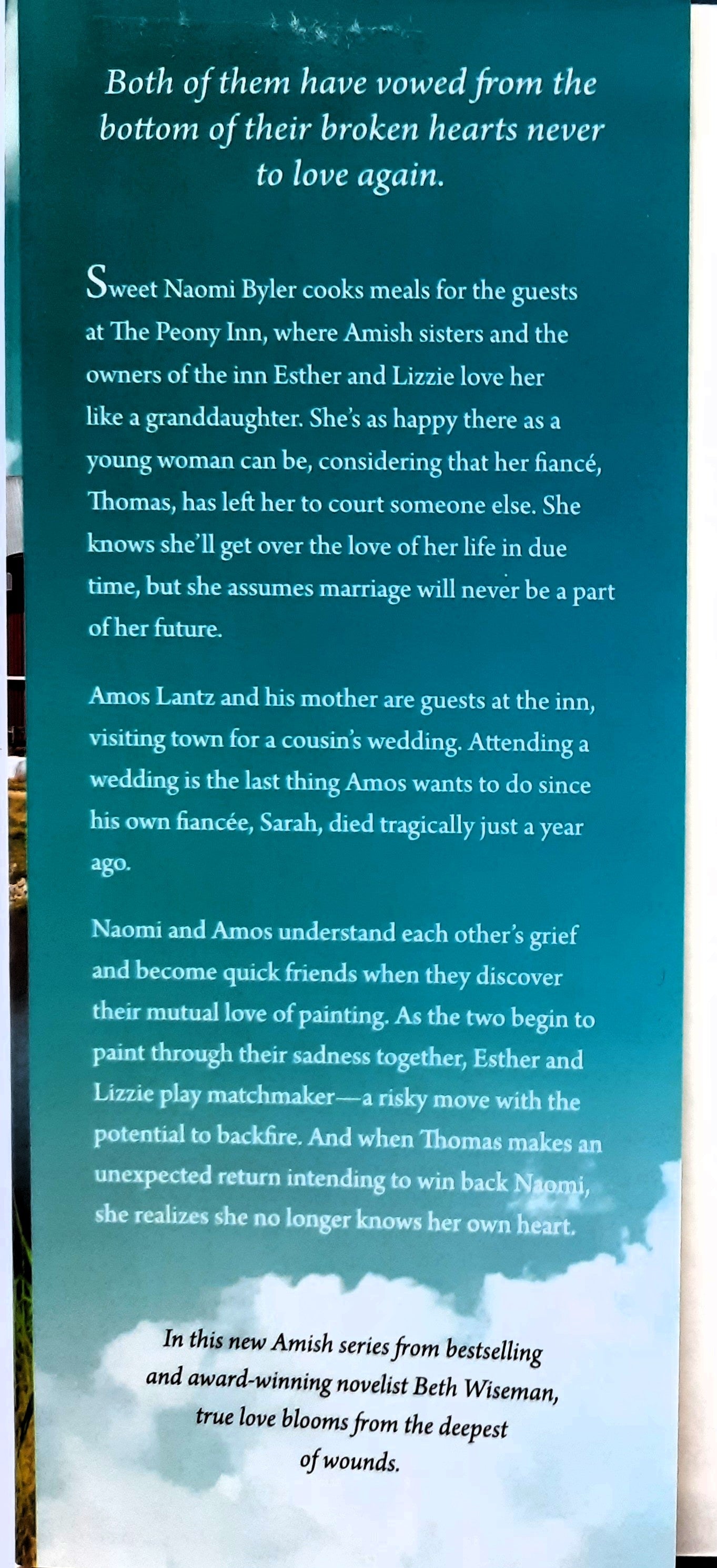 A Picture of Love #1 by Beth Wiseman (The Amish Inn, New, 2020, HC, 336 pages, The Amish Inn)