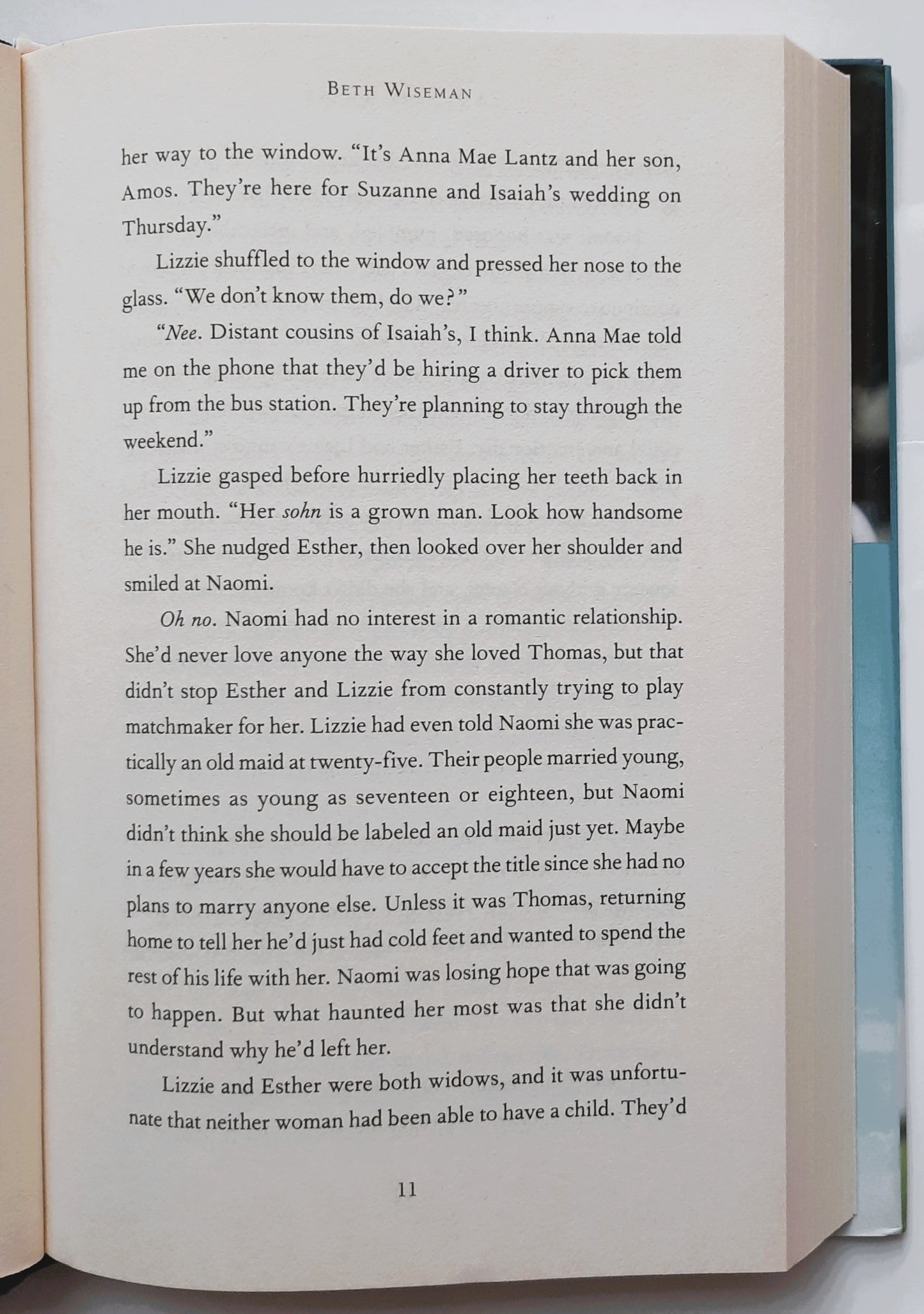 A Picture of Love #1 by Beth Wiseman (The Amish Inn, New, 2020, HC, 336 pages, The Amish Inn)