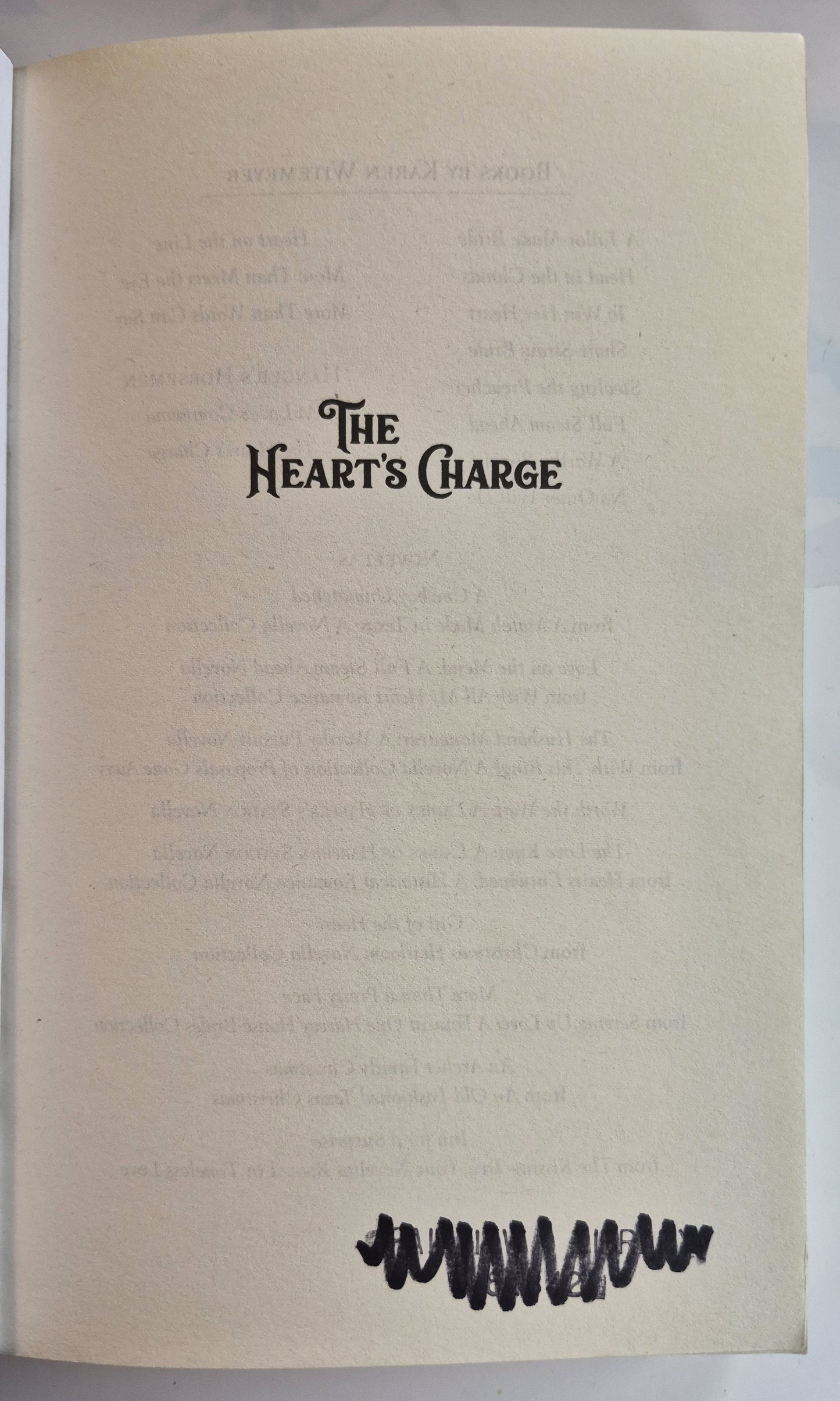 The Heart's Charge von Karen Witemeyer (Hanger's Horsemen #2, Gut, 2021, Pbk, 379 Seiten, Bethany House)
