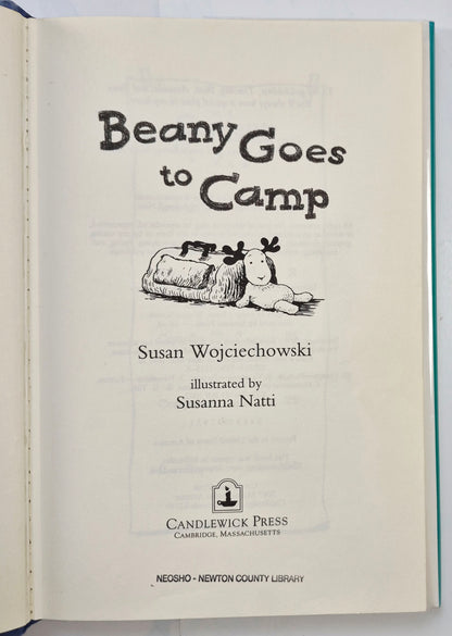 Beany Goes to Camp von Susan Wojciechowski; Susanna Natti (Sehr gut, 2002, geb., 110 Seiten, Candlewick Press)