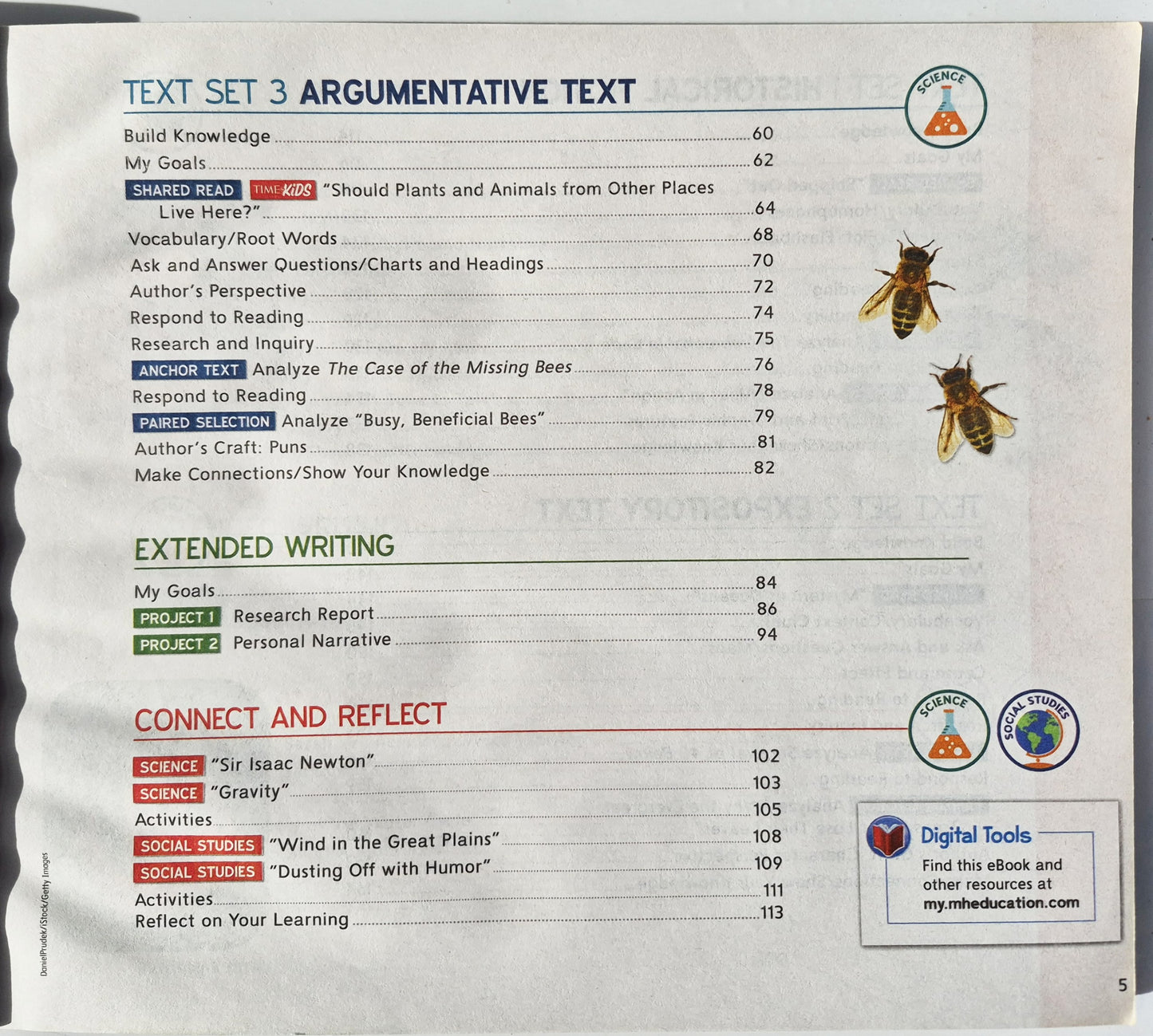 Wonders Grade 5 Reading/Writing Companion Units 5-6 McGraw-Hill, Gut, 2023, Pbk, 227 Seiten)