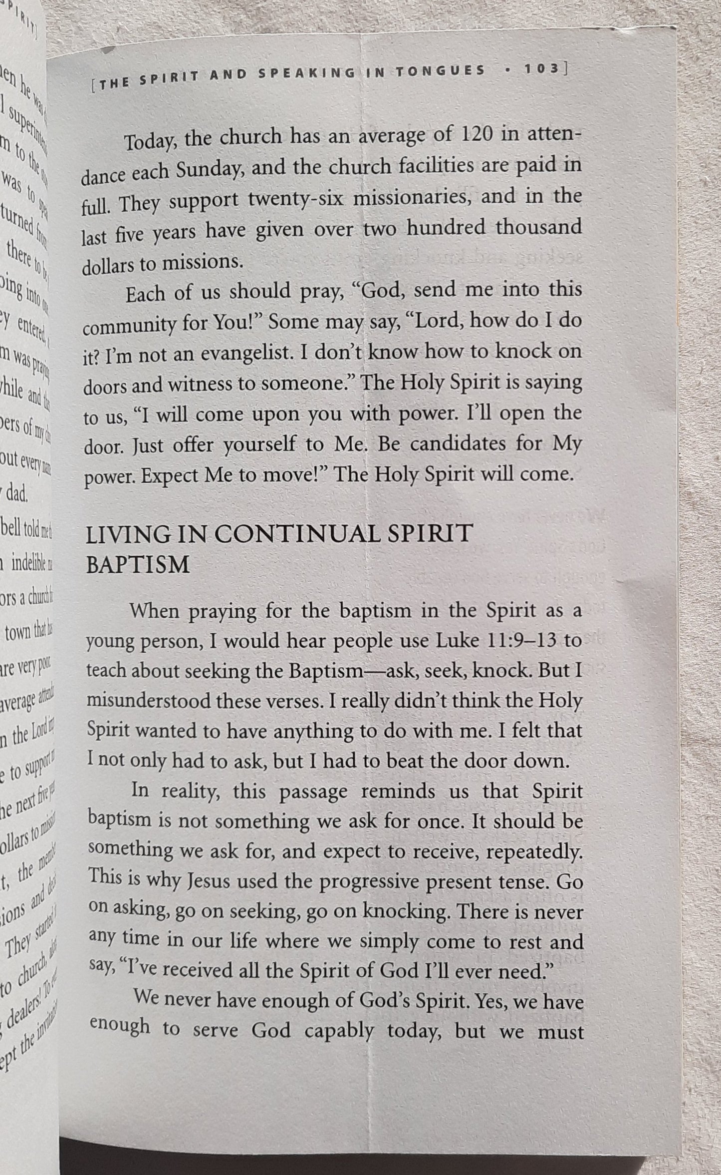 Living in the Spirit: Drawing Us to God - Sending Us to the World by George O. Wood (Very good, 2009, Pbk, 185 pages, Gospel Publishing House)