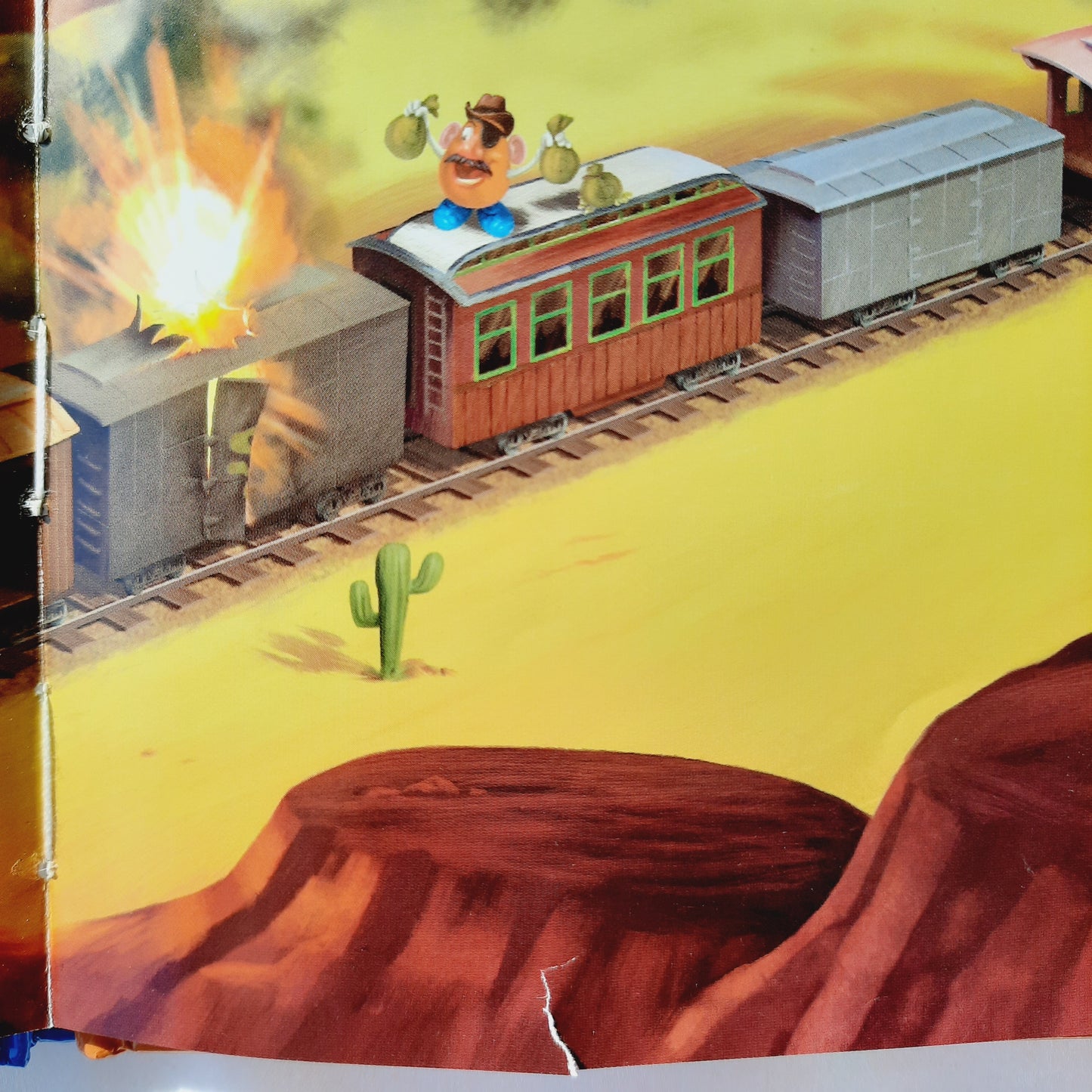 Toy Story: Woody's Wild West Rescue [English/Spanish] by Disney (Very good, 2019, HC, pgs, Bendon)