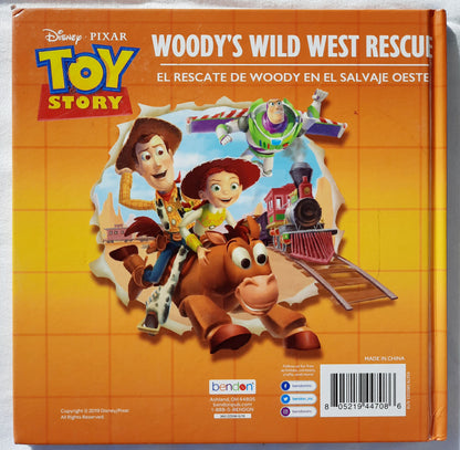 Toy Story: Woody's Wild West Rescue [English/Spanish] by Disney (Very good, 2019, HC, pgs, Bendon)