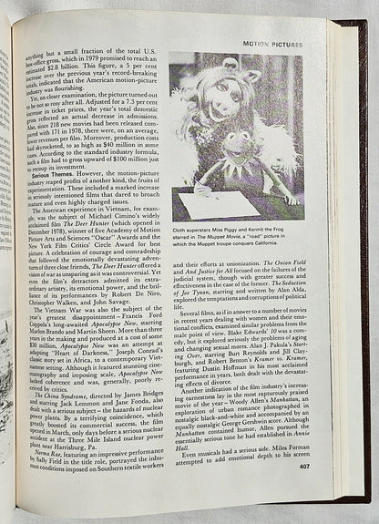 The 1980 World Book Year Book (Gut, 1980, HC, 608 Seiten, World Book-Childcraft)