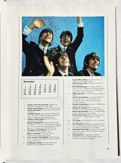The 1981 World Book Year Book (Gut, 1981, HC, 608 Seiten, World Book-Childcraft)