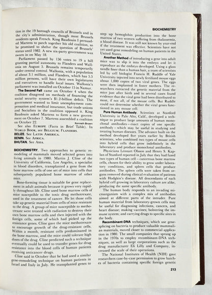 The 1981 World Book Year Book (Gut, 1981, HC, 608 Seiten, World Book-Childcraft)