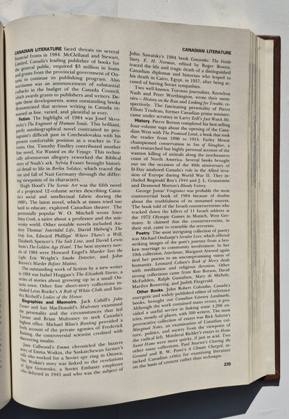 Der Herausgeber des World Book Year Book von 1985 William H. Nault (Sehr Gut, 1985, gebunden, 608 Seiten, World Book-Childcraft)