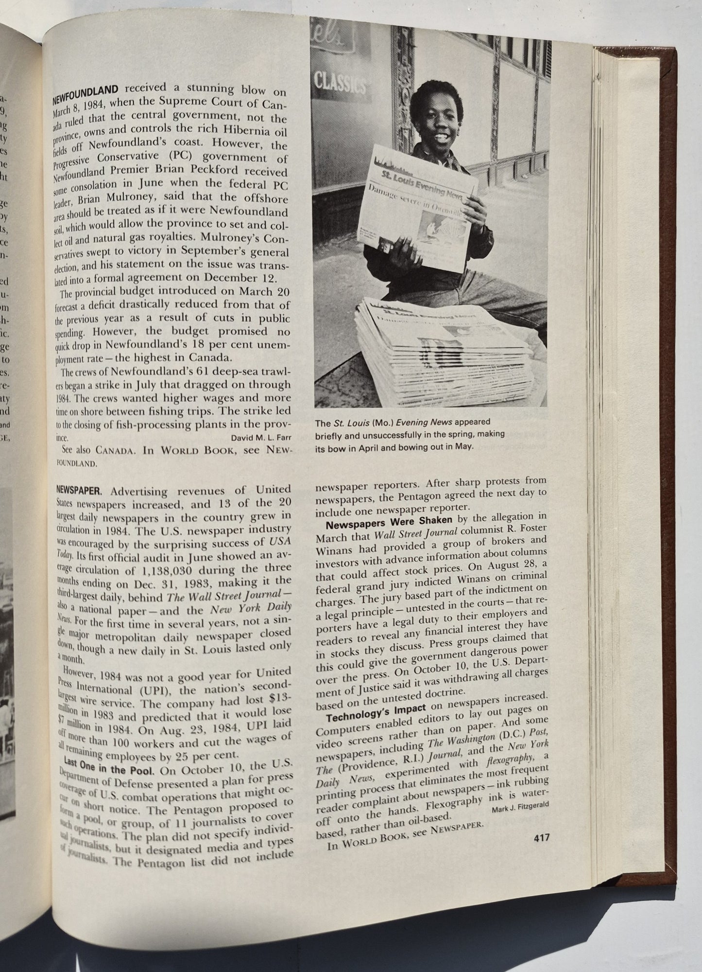 Der Herausgeber des World Book Year Book von 1985 William H. Nault (Sehr Gut, 1985, gebunden, 608 Seiten, World Book-Childcraft)