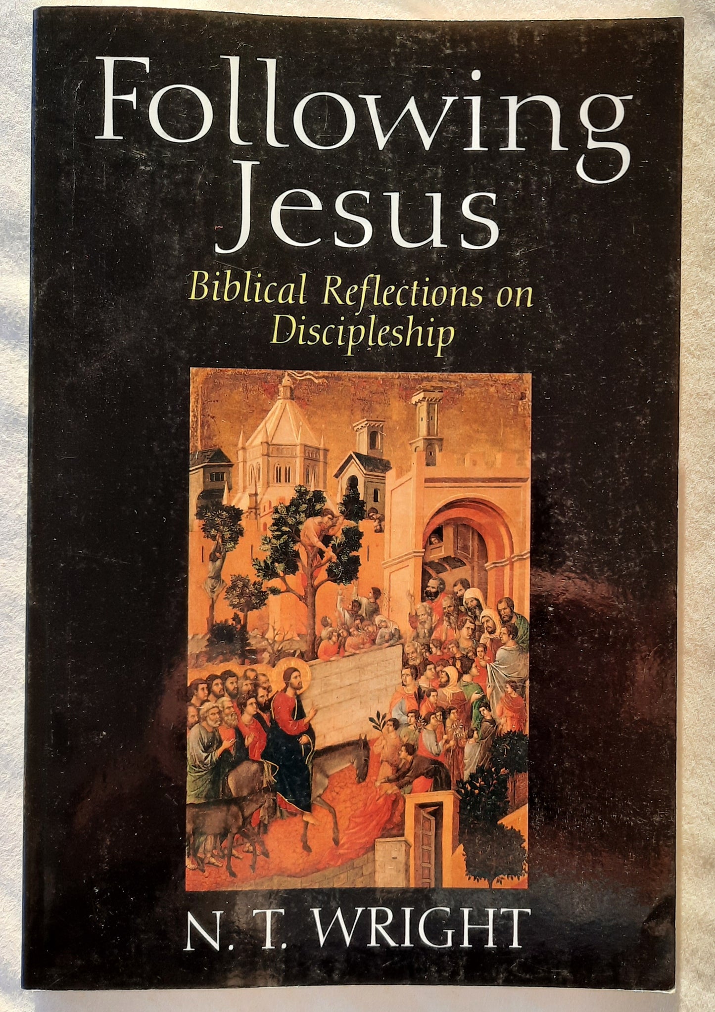 Following Jesus: Biblical Reflections on Discipleship by N. T. Wright (Very good, 1994, Pbk, 114 pages, Wm. B. Eerdmans Publishing Co.)