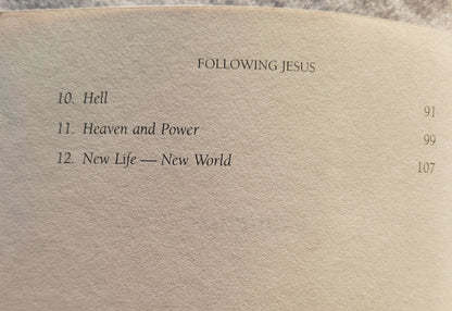 Following Jesus: Biblical Reflections on Discipleship by N. T. Wright (Very good, 1994, Pbk, 114 pages, Wm. B. Eerdmans Publishing Co.)