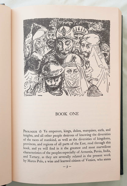 The Travels of Marco Polo the Venetian translated by William Marsden; edited by Thomas Wright (Good, 1948, HC, 345 pages, Doubleday & Co. The Programmed Classics)
