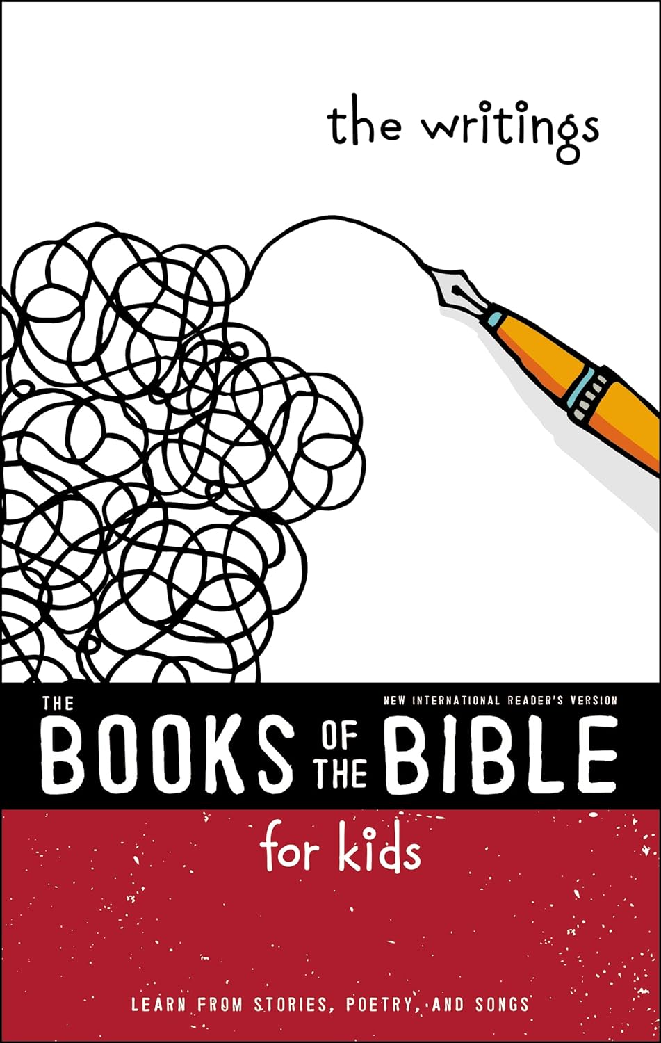 NiRV The Book of the Bible for Kids: The Writings (New, 2017, PBk, 312 pgs, ZonderKidz)