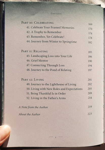 Grieving the Loss of a Loved One by Kathe Wunnenberg (Very good, 2016, HC, 223 pages, Zondervan)