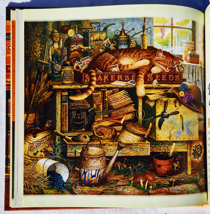 Cat Tales: Snippets on Life from Our Favorite Felines by Charles Wysocki (Very good, 2002, HC, 48 pgs, Harvest House)