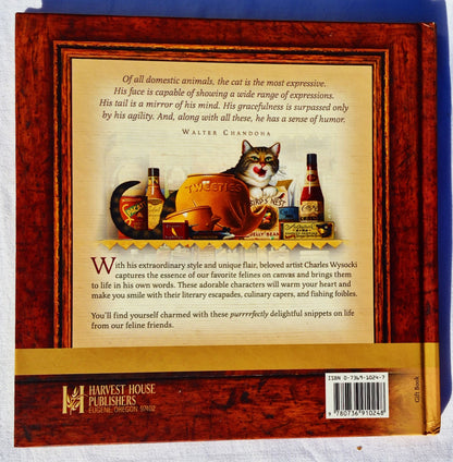 Cat Tales: Snippets on Life from Our Favorite Felines by Charles Wysocki (Very good, 2002, HC, 48 pgs, Harvest House)