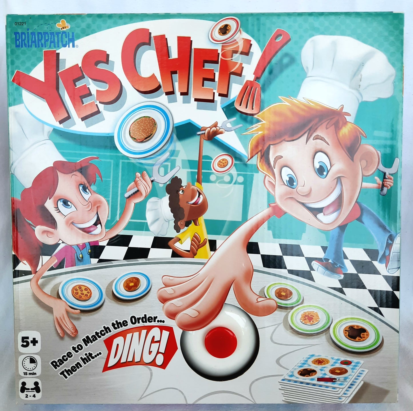 Yes, Chef! Cooking Game for Kids by University Games (New, 2023, ages 6+, Briarpatch)